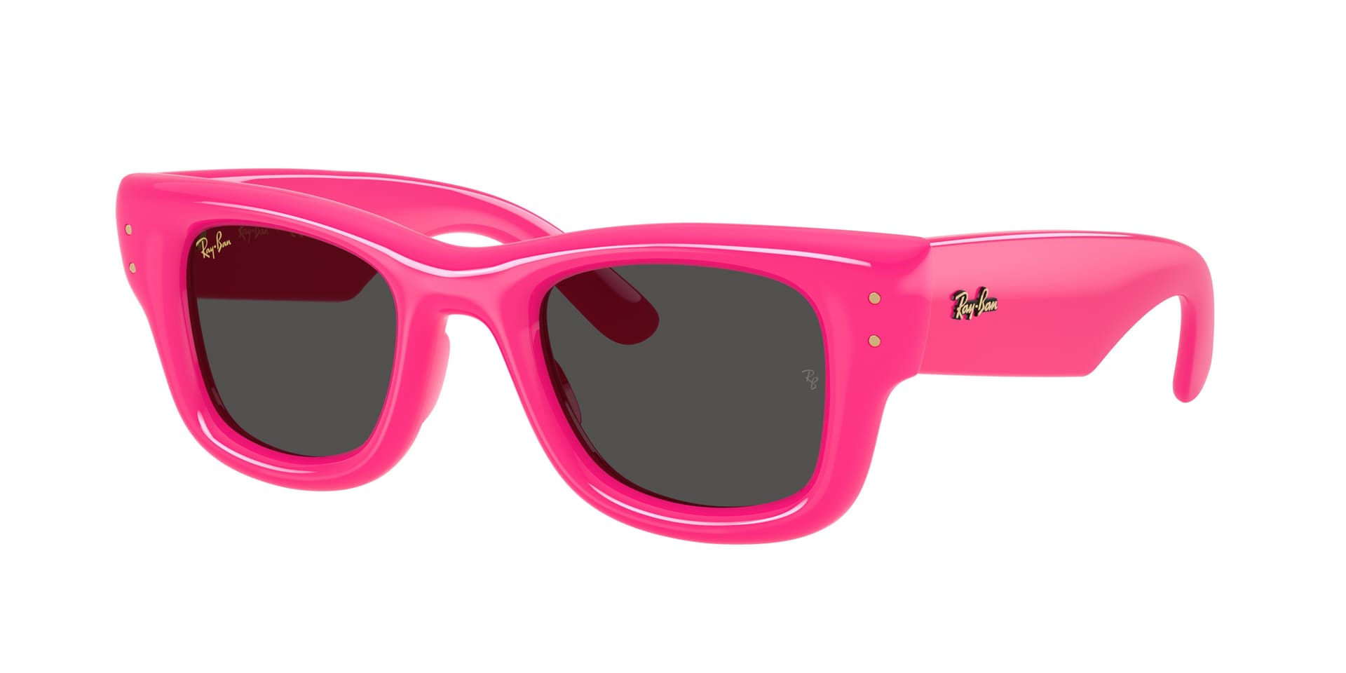 Ray-Ban RB4940 Wayfarer Puffer fuchsia – acétate moderne